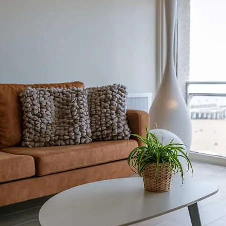 Lägenhet Cosy Beachfront With Great Sea View Blankenberge